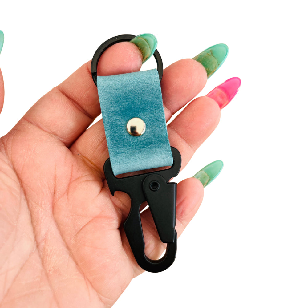 Leather Keyring - Tactical Bottle Opener