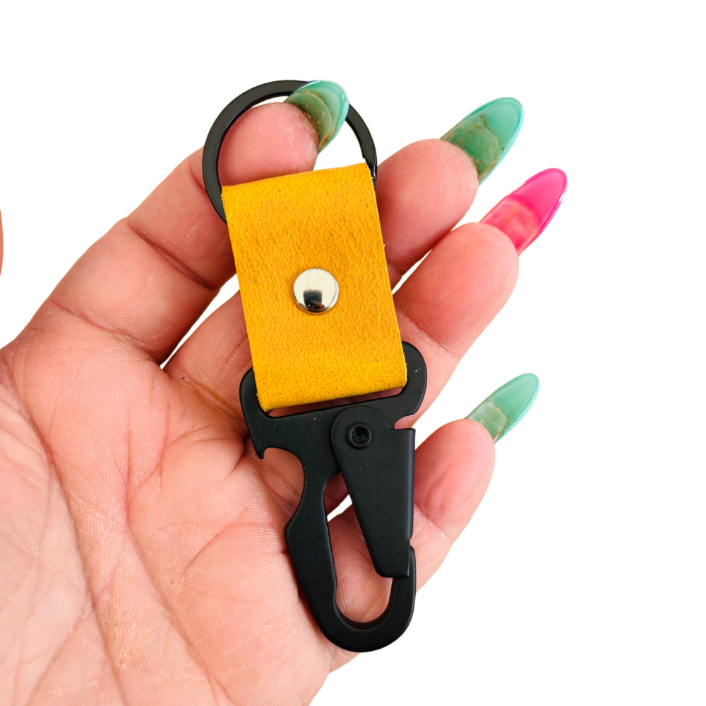 Leather Keyring - Tactical Bottle Opener