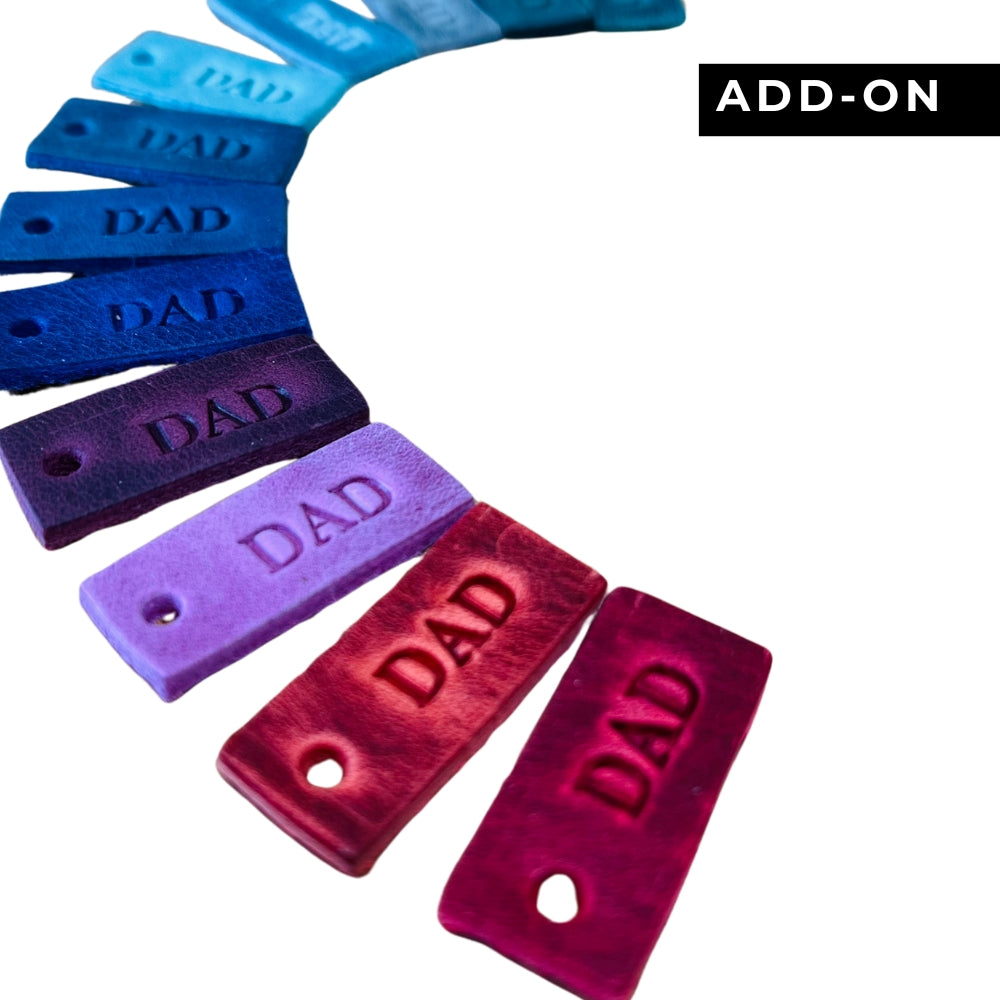 Add on: Leather Personalisation Tag