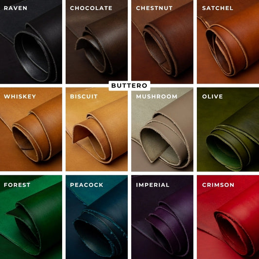 Leather Buttero Belt