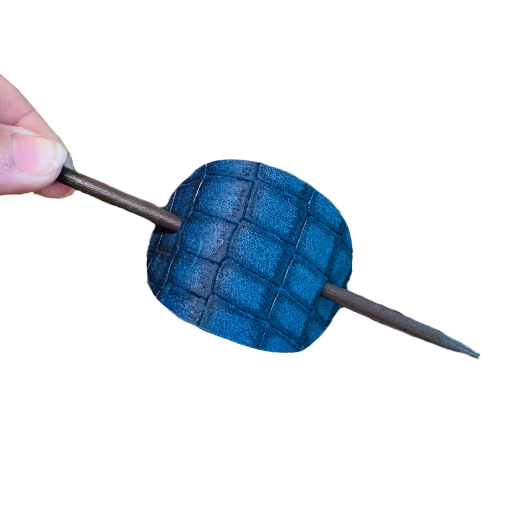 Leather Hair Barrettes