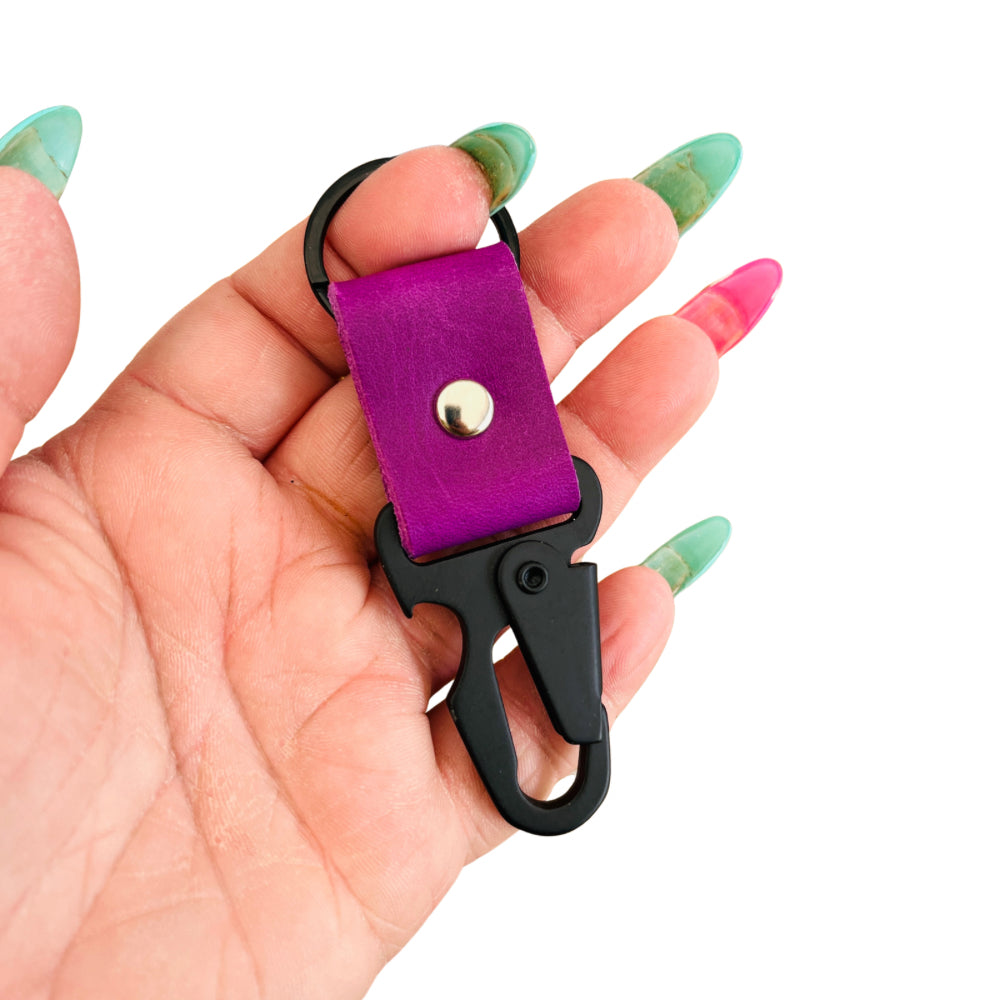 Leather Keyring - Tactical Bottle Opener