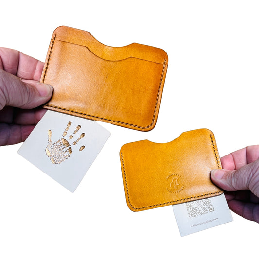 Leather Card Pockets