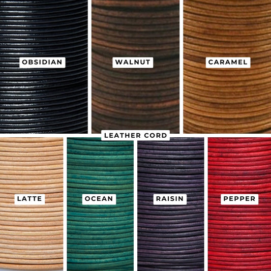 Leather Cord Necklaces