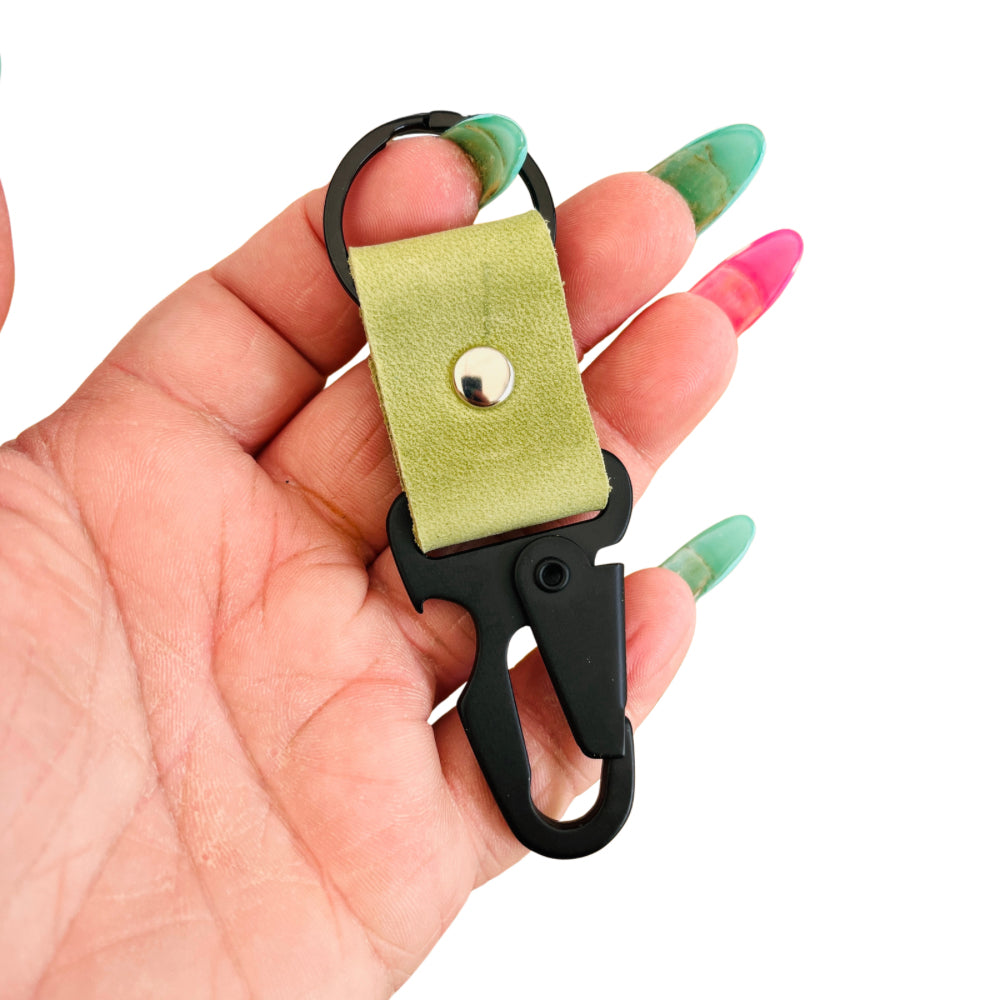 Leather Keyring - Tactical Bottle Opener