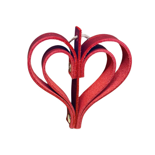 Leather Heart Deco