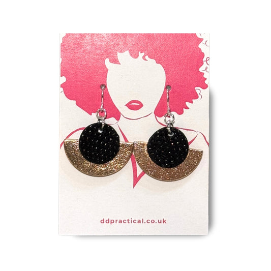 Leather Earrings - Jazzy