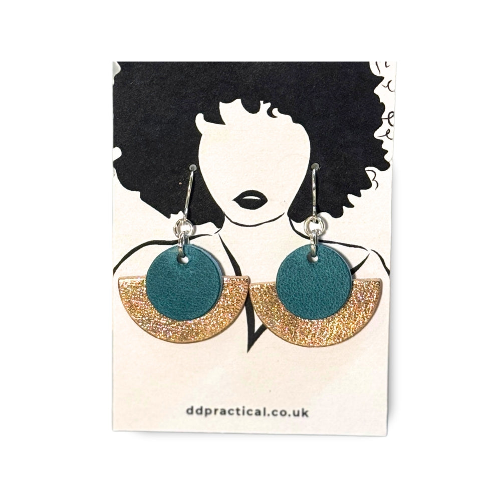 Leather Earrings - Jazzy