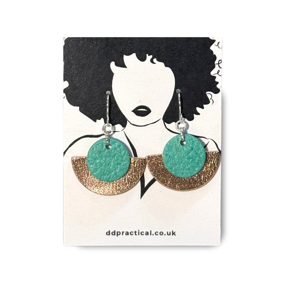 Leather Earrings - Jazzy