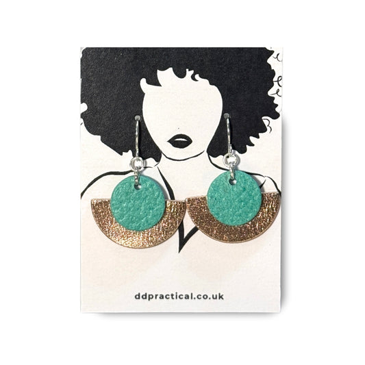 Leather Earrings - Jazzy