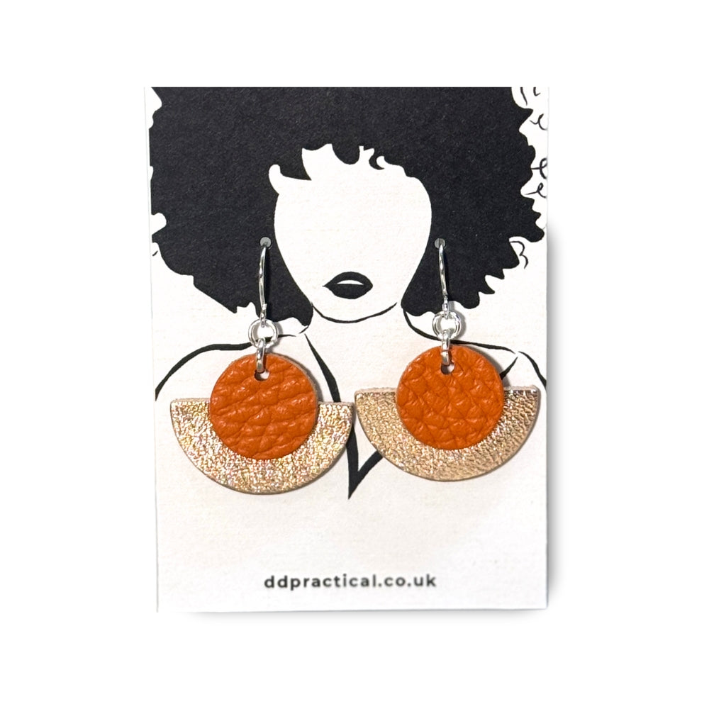 Leather Earrings - Jazzy