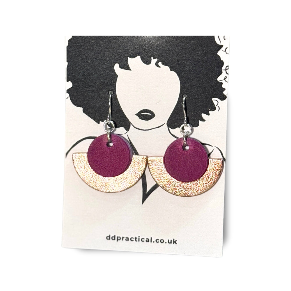 Leather Earrings - Jazzy