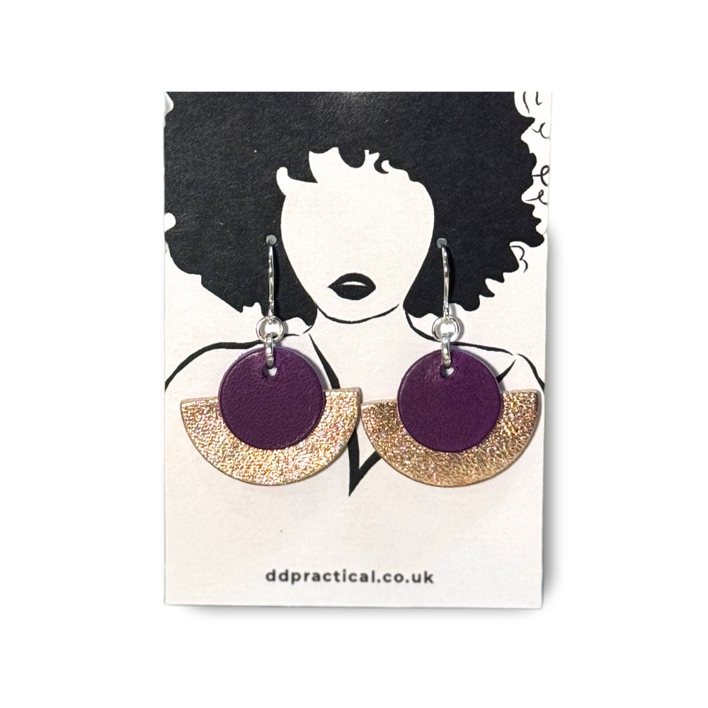 Leather Earrings - Jazzy