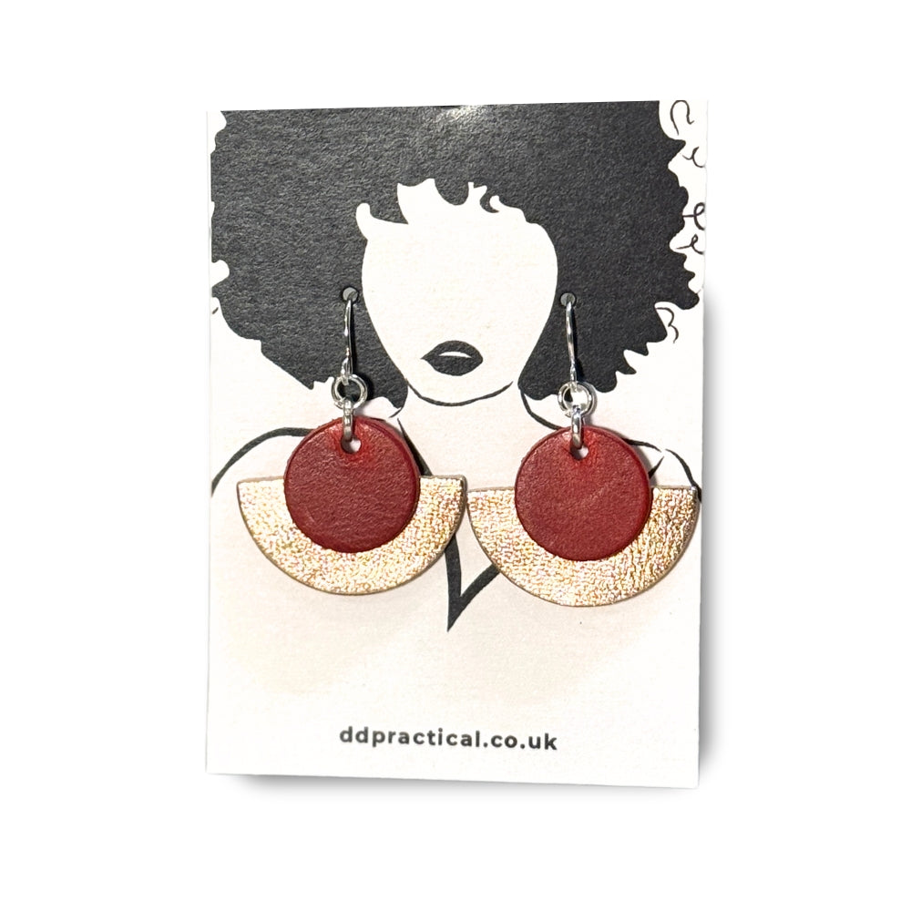 Leather Earrings - Jazzy