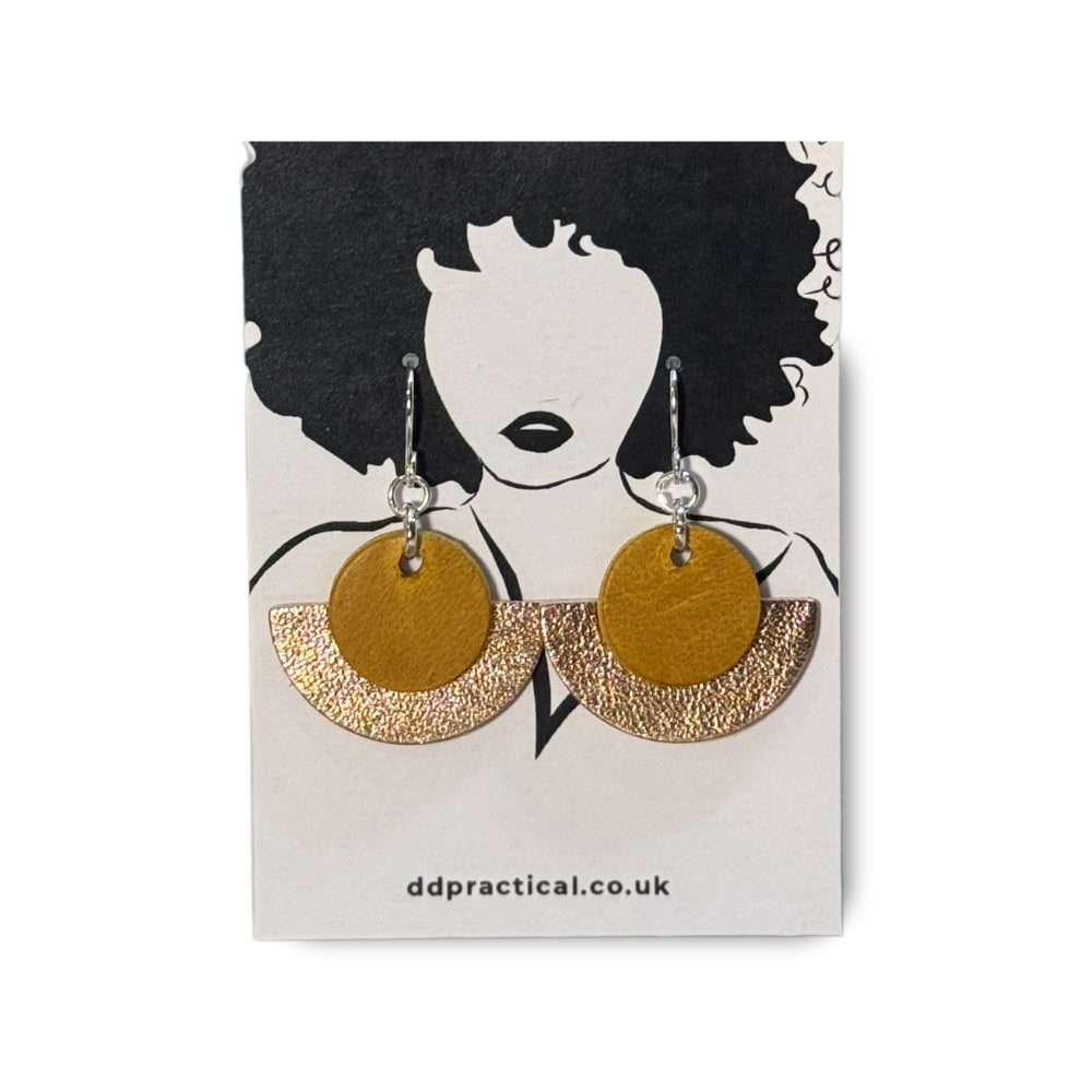 Leather Earrings - Jazzy