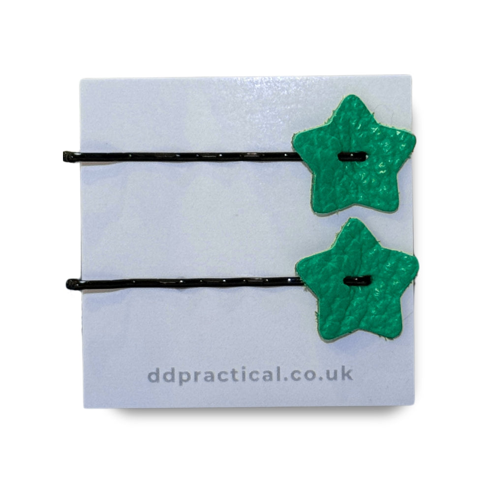 Leather Kirby Grip Accessories - Stars