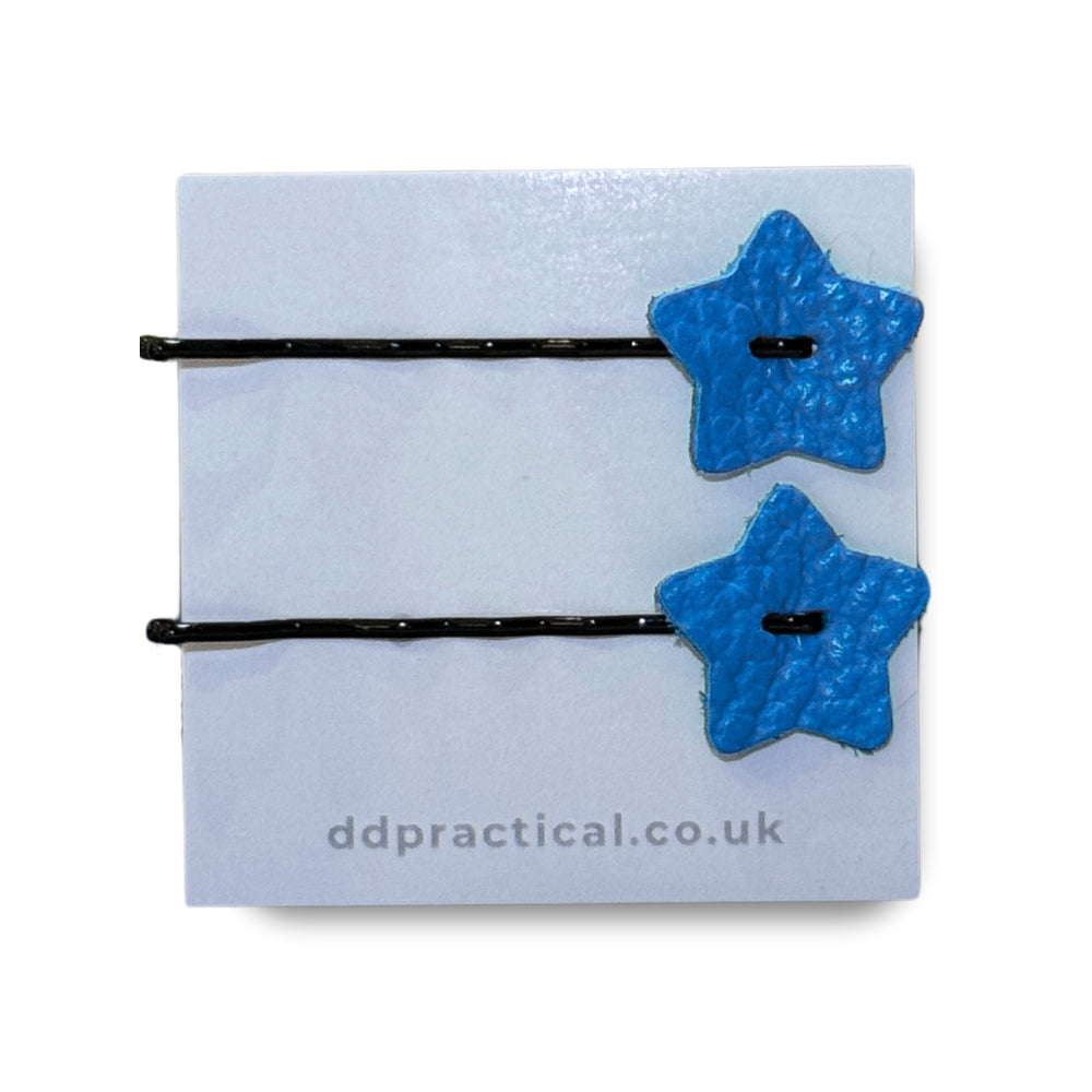 Leather Kirby Grip Accessories - Stars