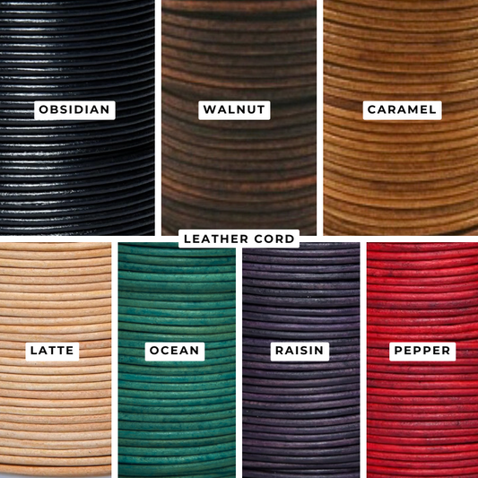 Leather Duo Cord Bracelet