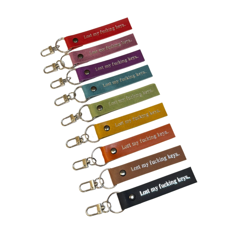 Leather Keyrings - NSFW