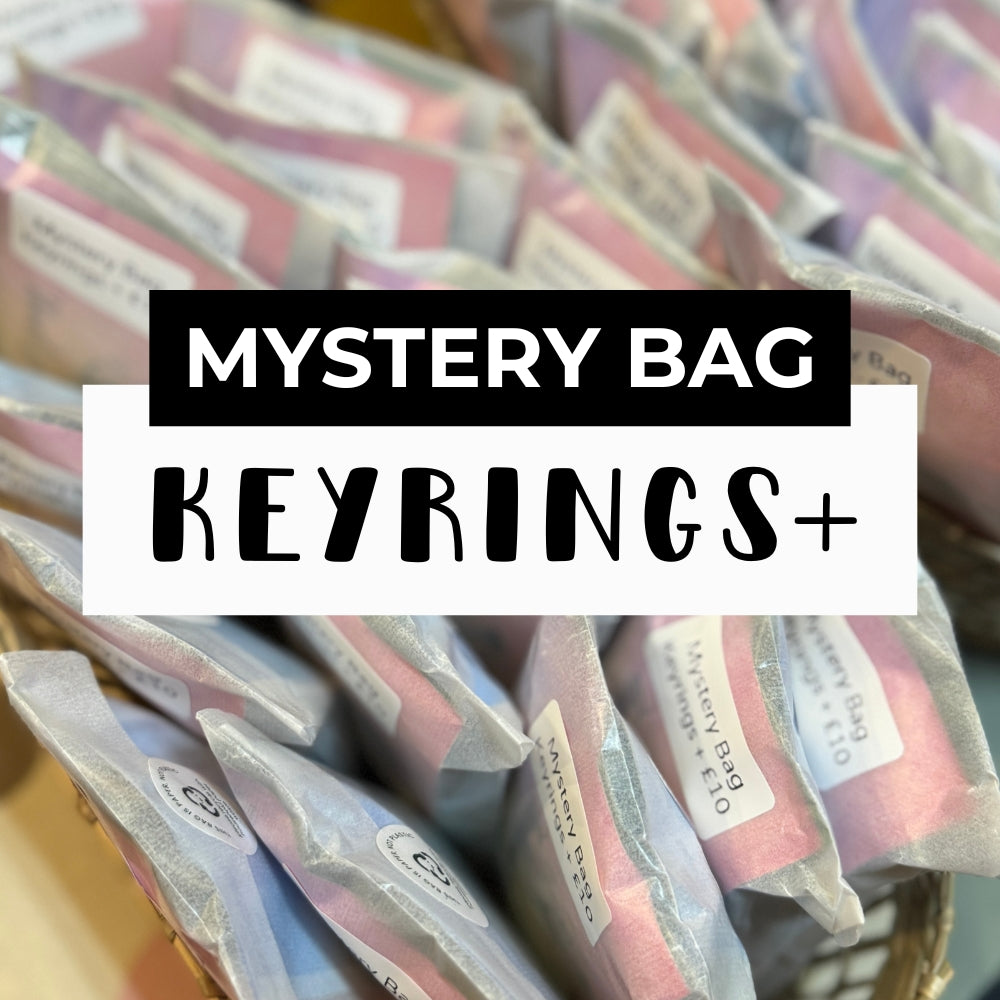 Leather Mystery Bags: Keyrings +