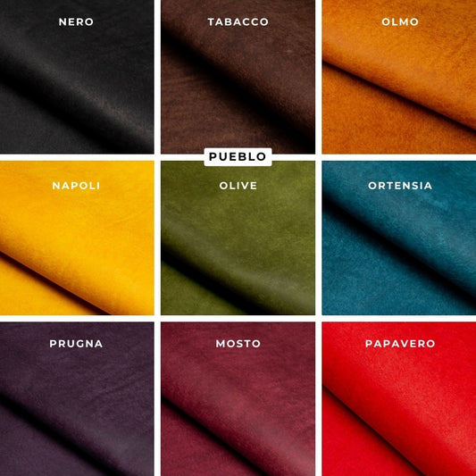 Leather A5 Notebook Cover - Pueblo