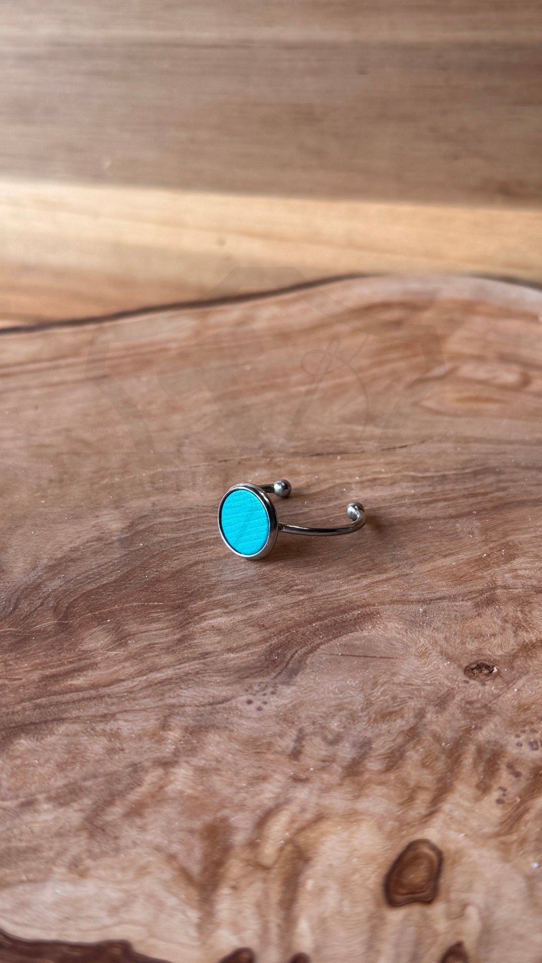 Leather Adjustable Ring