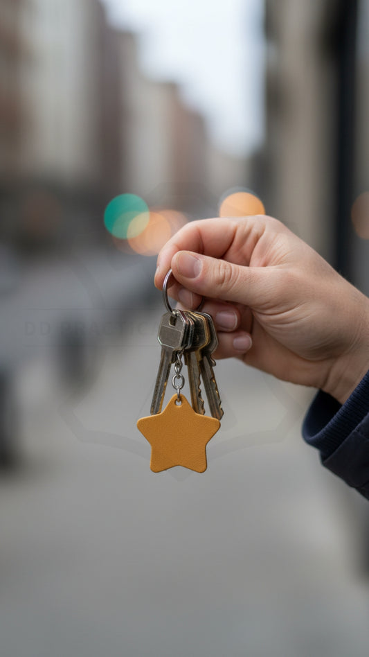 Small Leather Keyrings