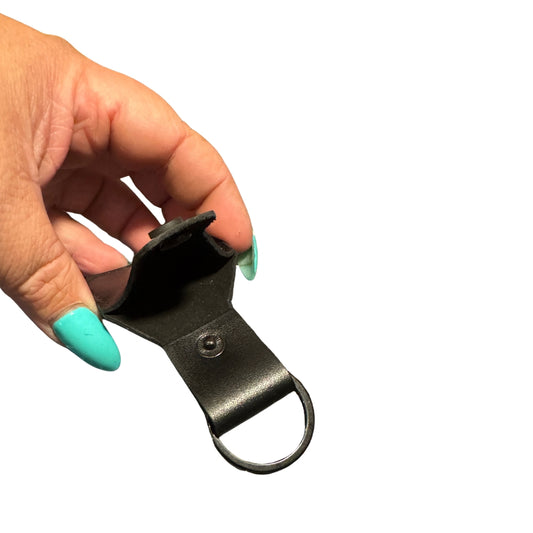Leather Stash Keyring