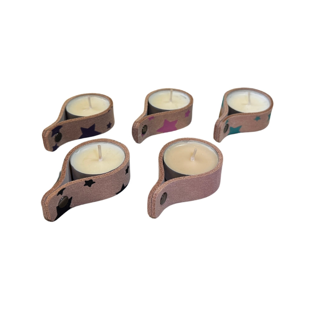 Leather Tealight Holder
