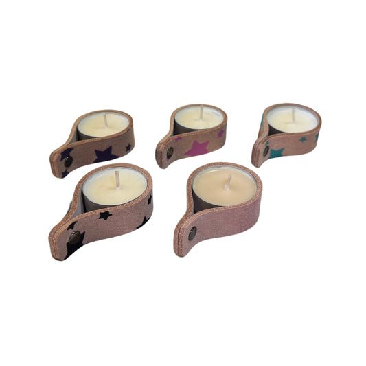 Leather Tealight Holder