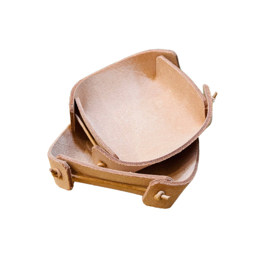 Leather Trinket Tray
