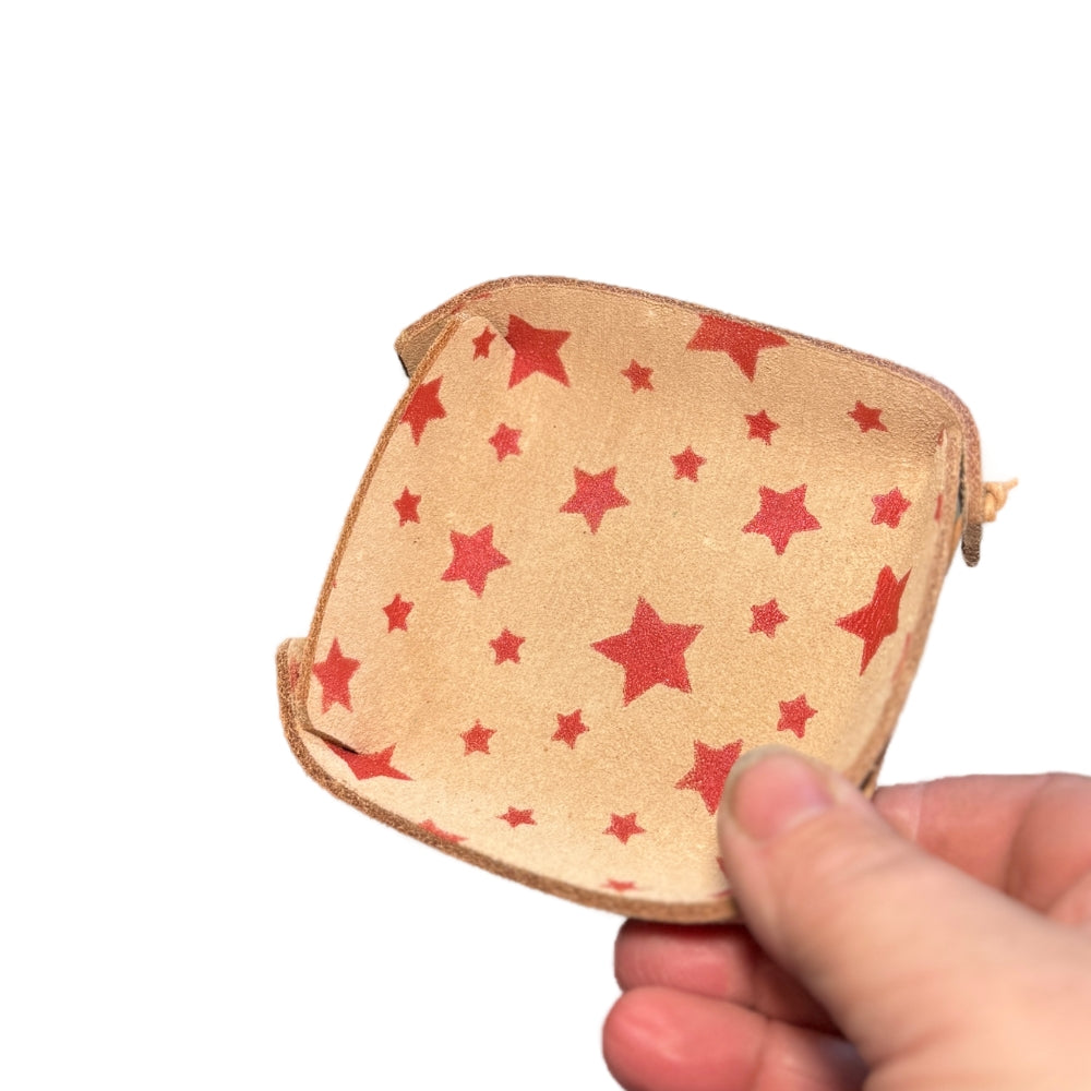 Leather Trinket Tray