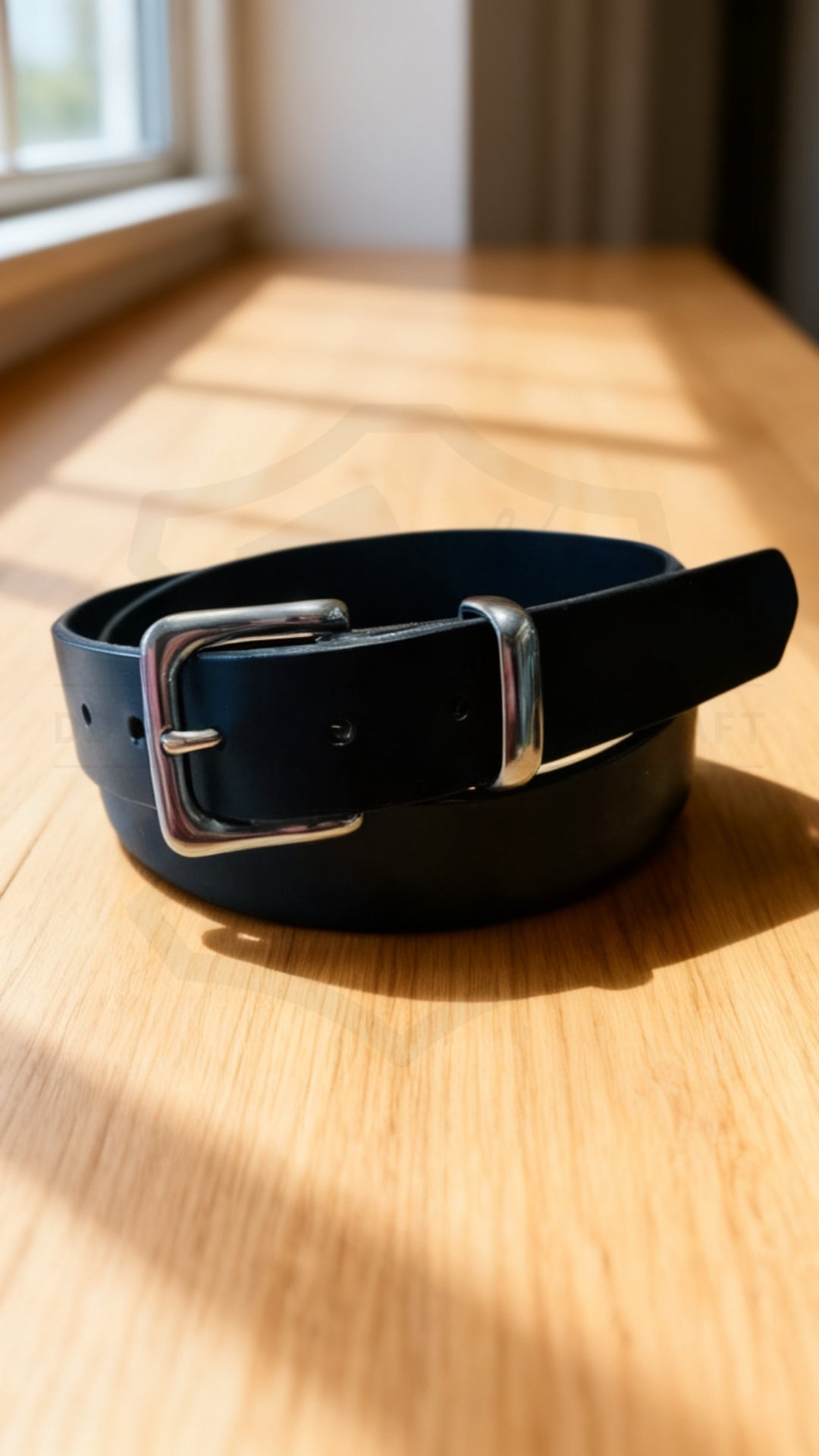 Leather Buttero Belt