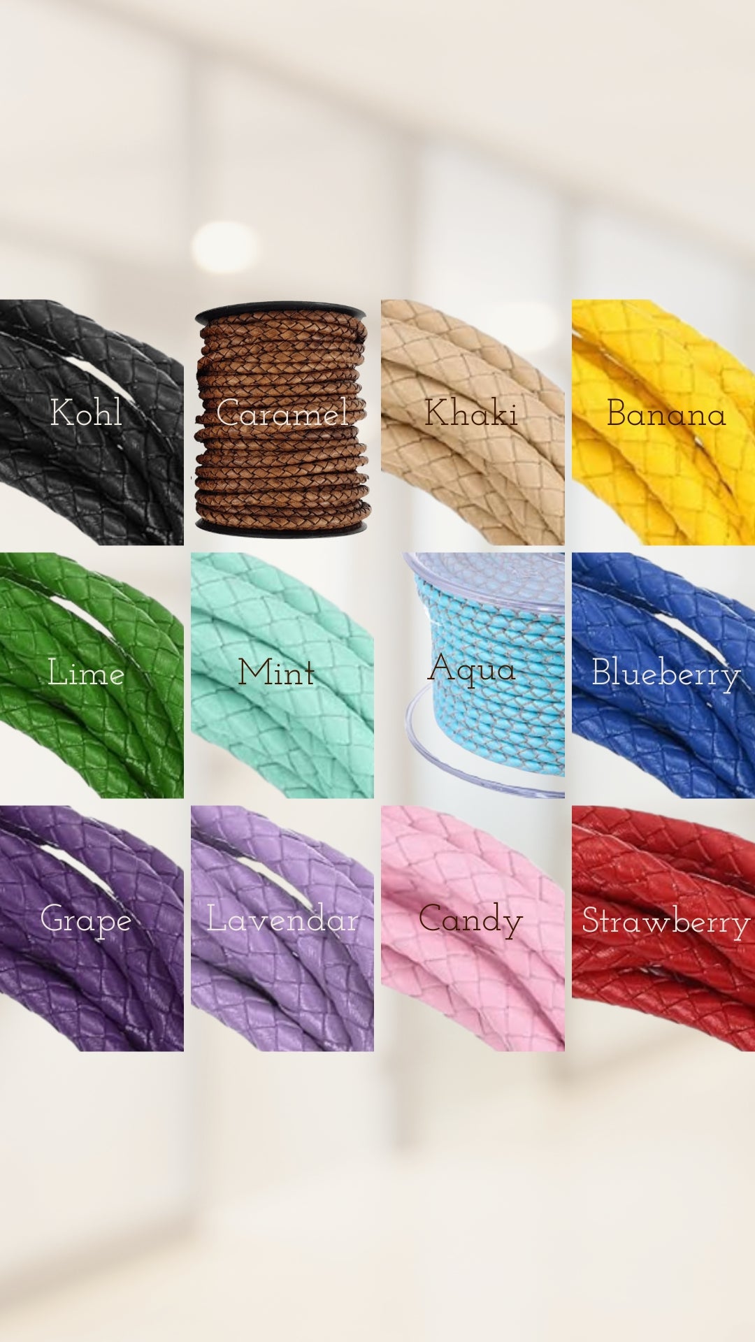 Leather Braid Bracelet