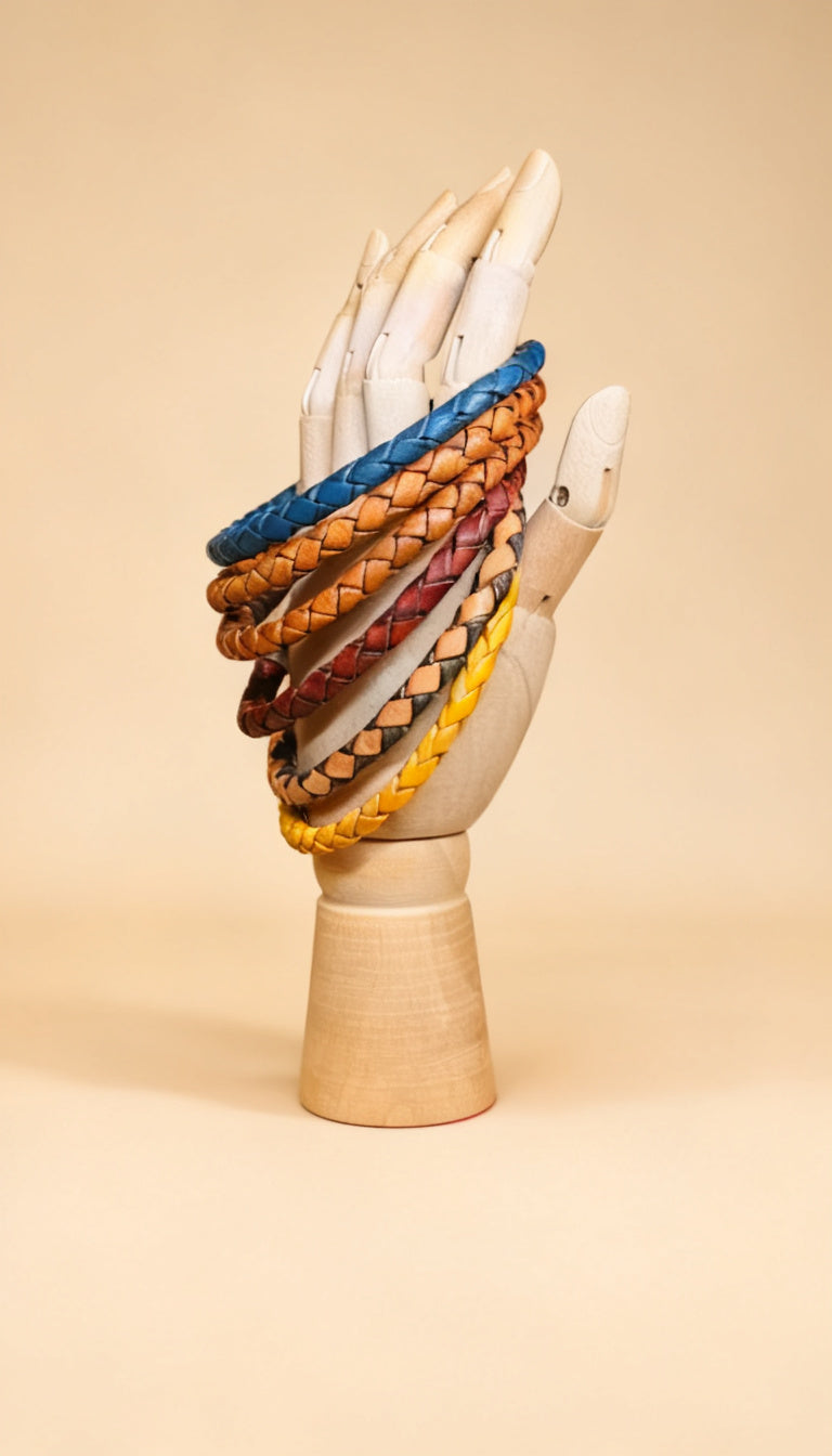 Leather Braid Bracelet