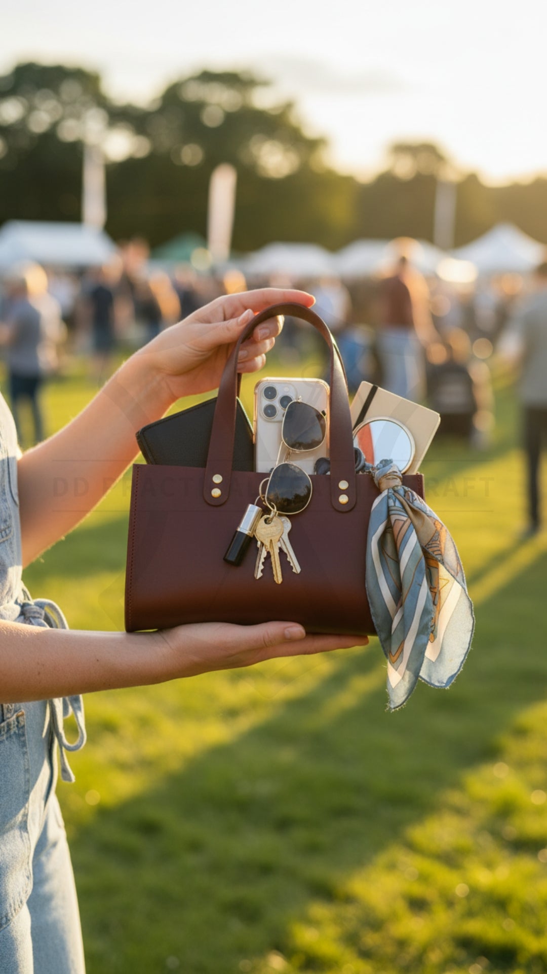 Leather Trug Bag