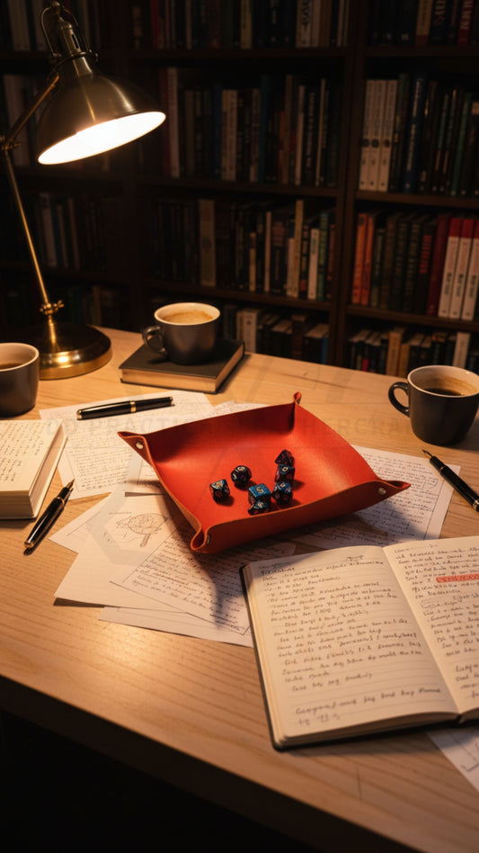 Leather Dice Tray