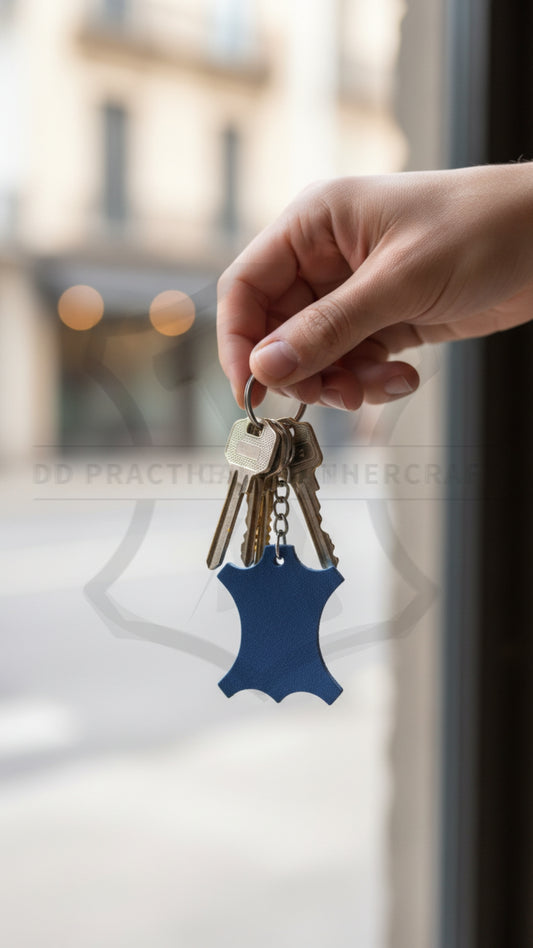 Leather Hide Keyring