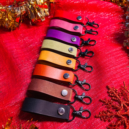 Leather Keyring - Removable Fob