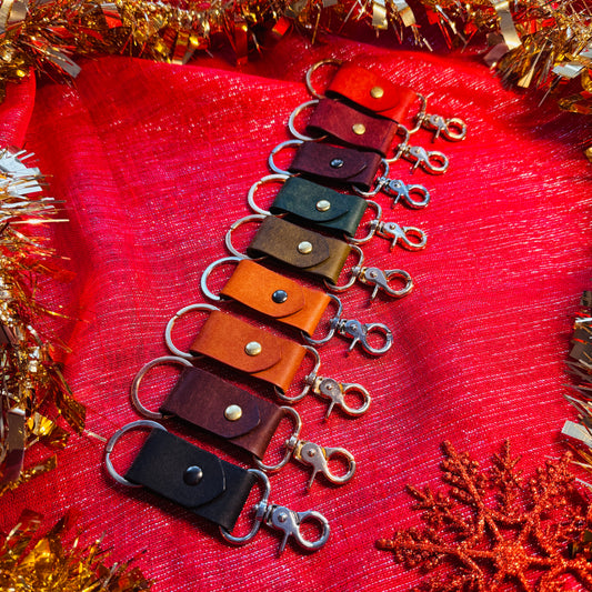 Leather Keyring - Trigger