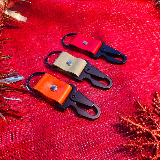 Leather Keyring - Tactical Bottle Opener