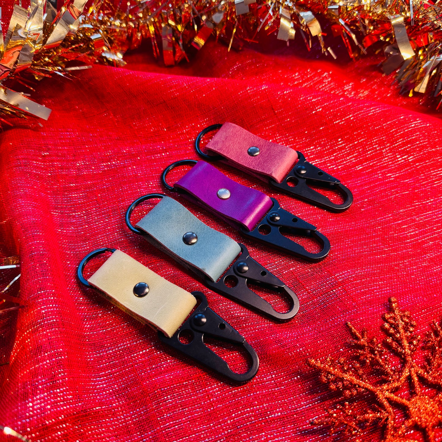 Leather Keyring - Tactical