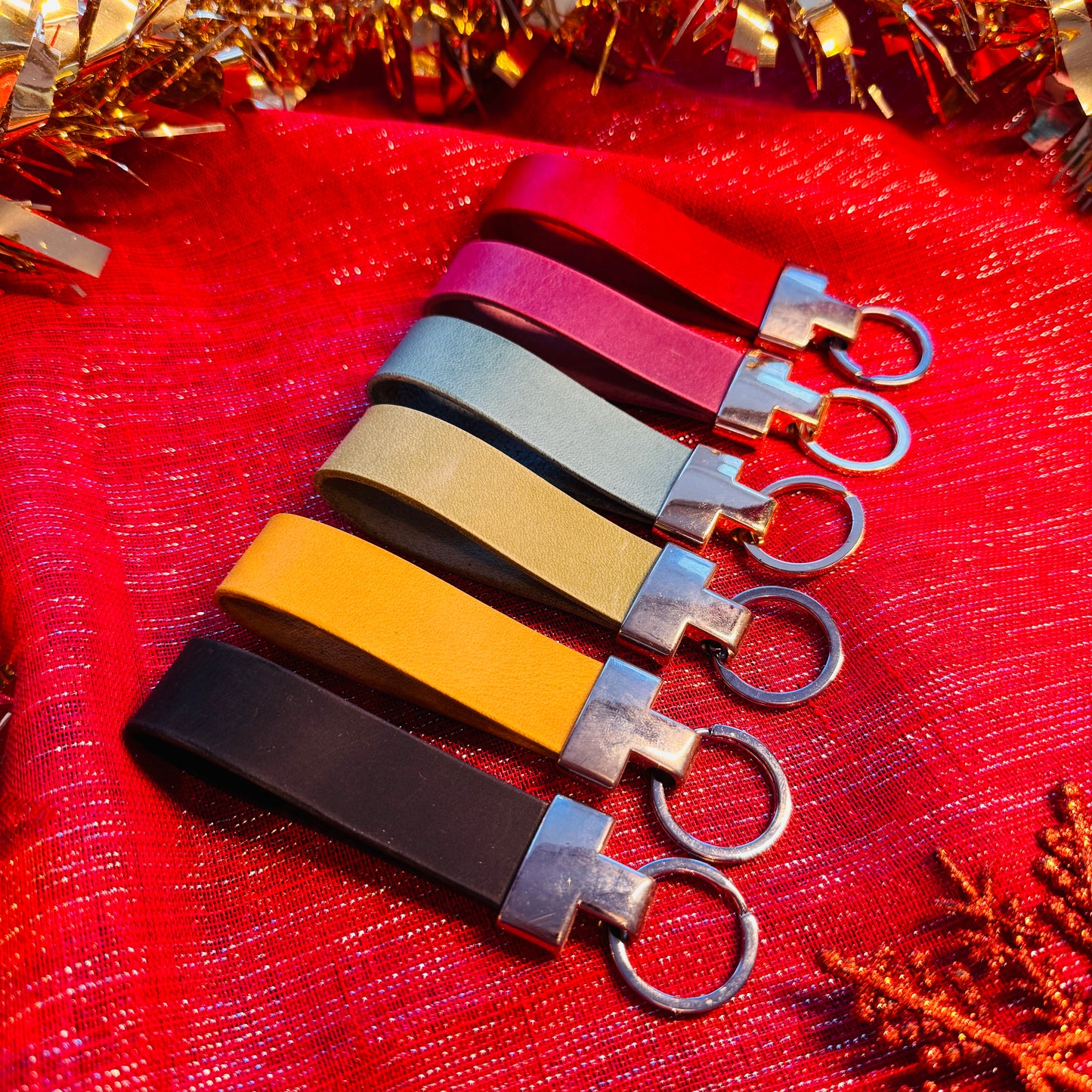 Leather Keyring - Fob