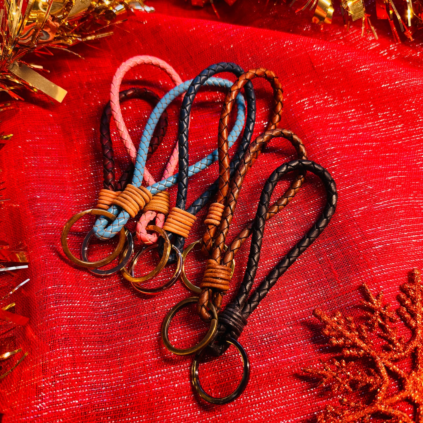 Leather Keyring - Braidlet