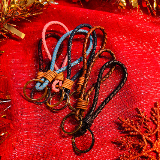 Leather Keyring - Braidlet