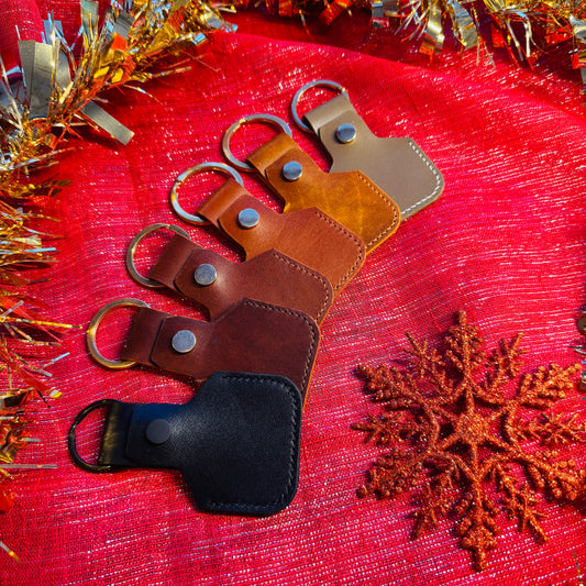 Leather Keyring - Stash