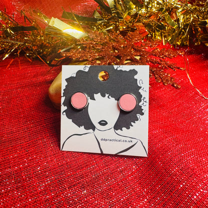 Leather Earrings - Studs