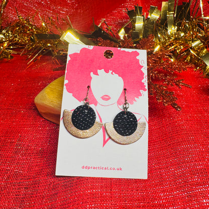 Leather Earrings - Jazzy