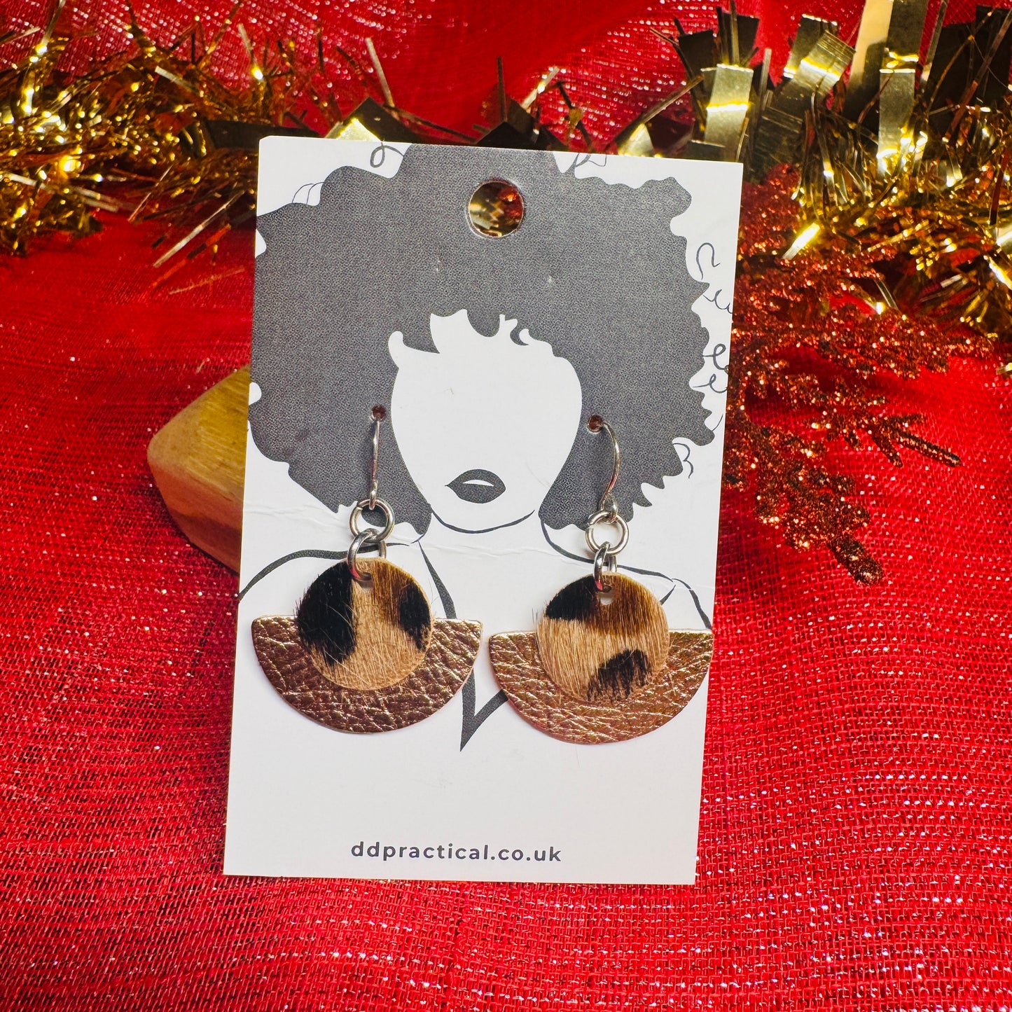 Leather Earrings - Jazzy