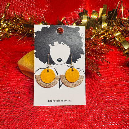 Leather Earrings - Jazzy